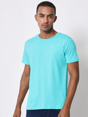 Men's T-Shirt Teal Blue
