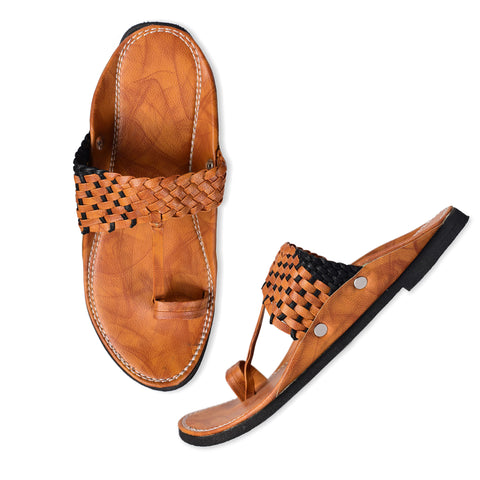 Men's Tan Casual Sandals