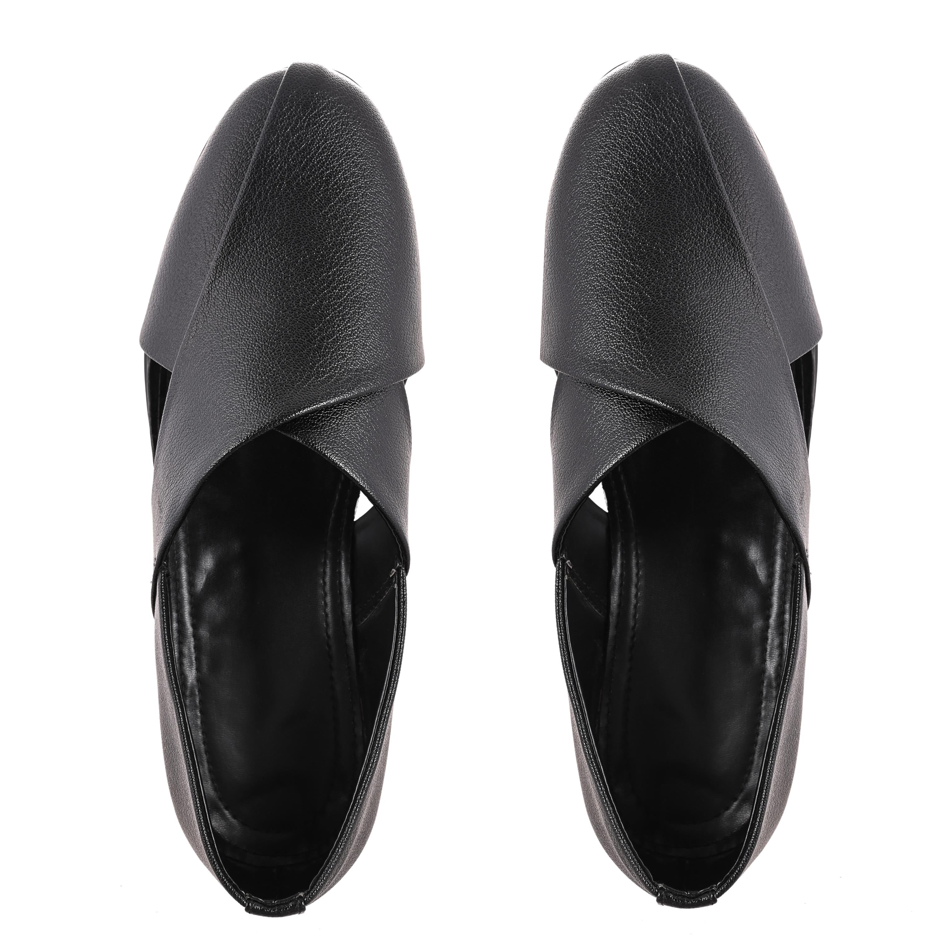 Black Slip on Men's Sandals